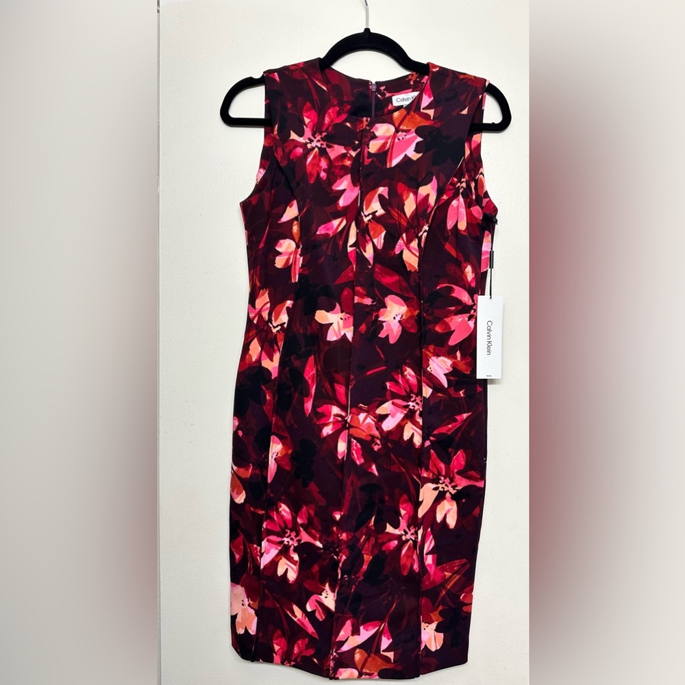 Calvin Klein Petite Sleeveless Sheath Dress